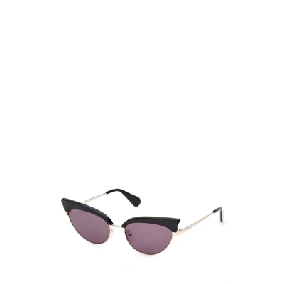 Afbeelding van MAX&amp;Co. Zonnebril, Dames, Maat: One Size, Nero lucido grigio fumo