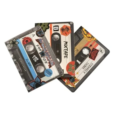 Afbeelding van Grupo Erik Set 3 notitieboek Stranger Things Walkman A6 notitieboekjes Notebooks Met Gelijnde Pagina&#039;S Diary Klein notitieboekje