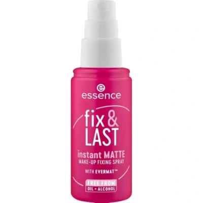 Afbeelding van Essence Cosmetics fix en LAST instant MATTE MAKE UP FIXEERSPRAY, matterend, fixerend, mat (50ml)