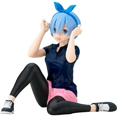 Afbeelding van Re:Zero Starting Life in Another World Relax Time Figure Rem (Training Style version)