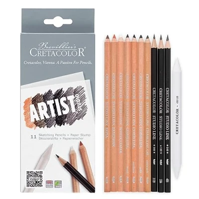 Afbeelding van Cretacolor Artist Studio Tekenset 11 stuks