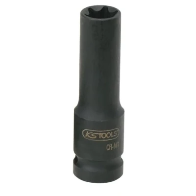 Afbeelding van KS Tools 515.1051 1/2&quot; Dopsleutel, Torx E kracht lang, E10