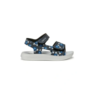 Afbeelding van Geox Sandalen met plateauzool voor kinderen, Maat: 24, Navy royal Kunststof
