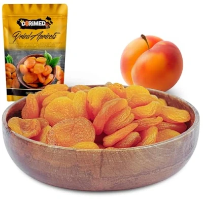Afbeelding van Gedroogde abrikozen 1 kg, groot formaat, zonder stenen, hersluitbare zak