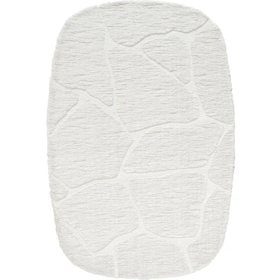 Afbeelding van Veer Carpets Vloerkleed Macy Creme Rounded Corners 200 x 290 cm
