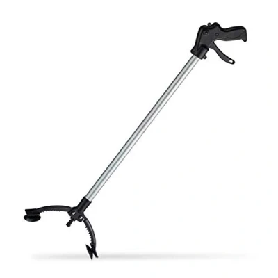Afbeelding van Relaxdays grijper afvalgrijper grijpstok grijphulp grijparm 88 cm aluminium