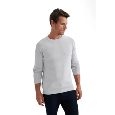 Afbeelding van Defacto Standart FIT Trui, Heren, Maat: Small, Grey