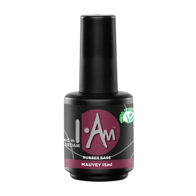 Afbeelding van I.Am Rubber Base Mauvey (15ml)