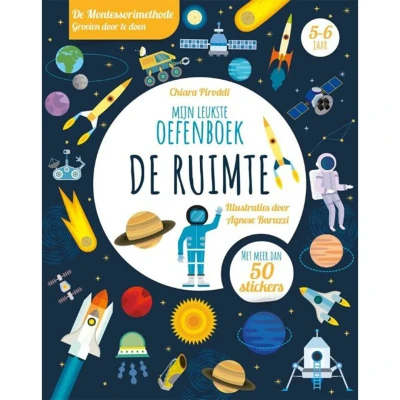 Afbeelding van Uitgeverij rebo mijn leukste oefenboek de ruimte