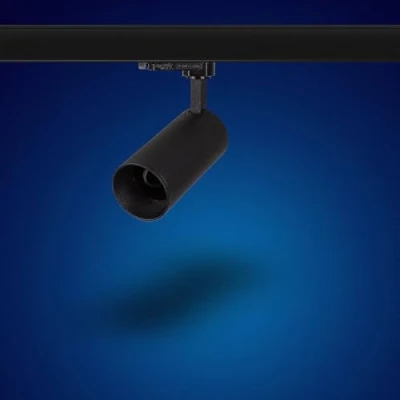 Afbeelding van Mextronic GU10 3 fase TRULER: Draai en zwenkbaar voor lampen LED lamp Genius L502 railsysteem