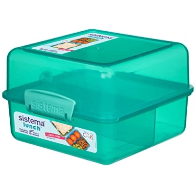 Afbeelding van Sistema 1735 Lunchbox, op kleur gesorteerd
