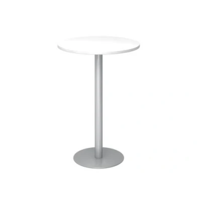 Afbeelding van hjh OFFICE PRO Bistro H80R S Systeem conferentietafel Wit / zilver
