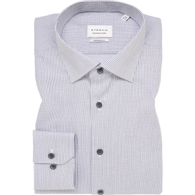 Afbeelding van Eterna Twillhemd Modern FIT Overhemd, Heren, Maat: 41, Grau
