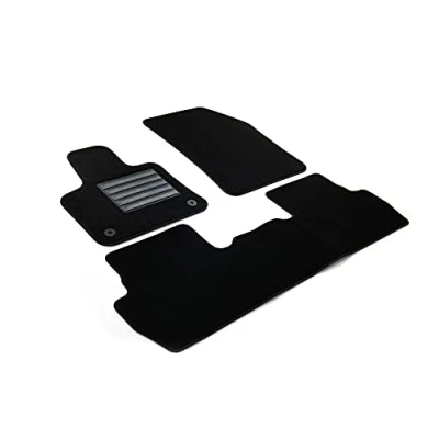 Afbeelding van MTM Precies passende vloermatten van velours voor Peugeot 5008 II 5 zits 07.2017, Citroen C5 Aircross 2019 (ook plug in hybride versies)