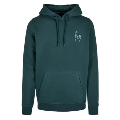 Afbeelding van Mister Tee Herren Kapuzenpullover Easy Sign Hoody bottlegreen 3XL