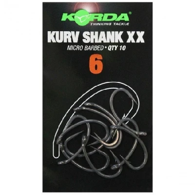 Afbeelding van Korda Kurv Shank XX Micro Barbed (10 pcs) Maat : haak 6