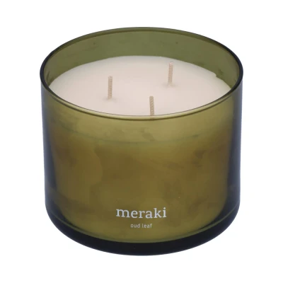 Afbeelding van Geurkaars Oud Leaf groot