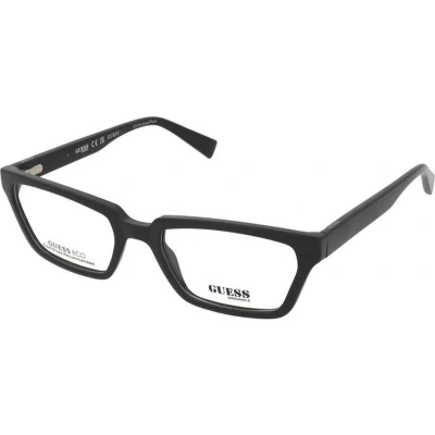 Afbeelding van Guess Unisex GU8280 001 Montature da vista Iniettato Nero Squadrata Normale