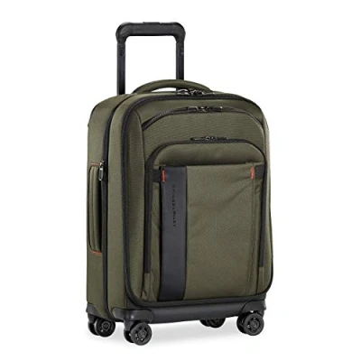 Afbeelding van Briggs &amp; Riley ZDX Uitbreidbare Spinner Koffers met 4 wielen, Jager, S, Carry On 53cm