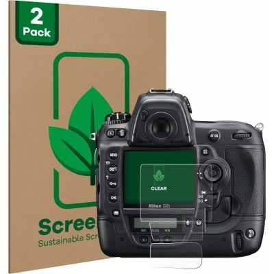Afbeelding van ScreenLeaf Screenprotector voor Nikon D3S Duurzame schermbescherming Folie Beschermfolie transparant (2 Stuks)