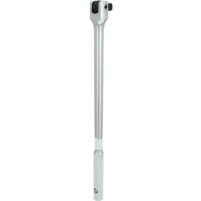 Afbeelding van KS Tools 918.1291 E 1/2&quot; CHROMEplus Wringijzer met kniegewricht, 360mm, Hanger
