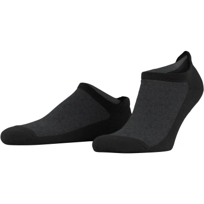 Afbeelding van Burlington Athleisure Sneaker Socks Onesize Enkelsokken, Heren, Maat: 43 46, Black