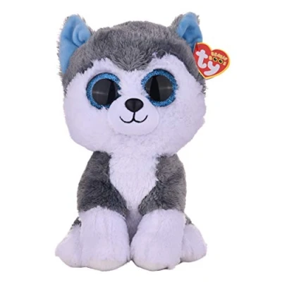 Afbeelding van TY Plush Beanie Boos Slush the Husky (Medium) (compatibel met 36902)