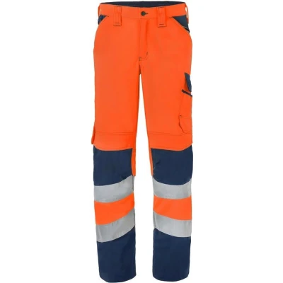 Afbeelding van Werkbroek Havep High Visibility 56 Fluo Oranje/Marine