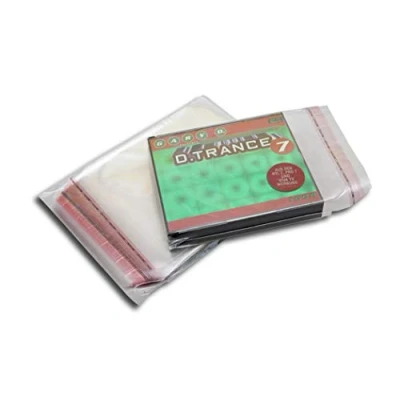 Afbeelding van CD beschermhoezen dubbele box sluiting protected (100 stuks)