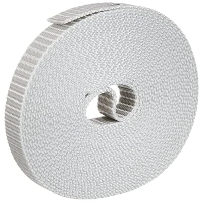 Afbeelding van Schellenberg 86002 rolluikriem 18 mm x 6,0 m rolluikriem, riem, rolluikband, grijs