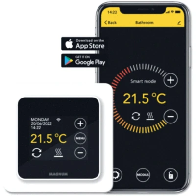 Afbeelding van MAGNUM Remote Control slimme WiFi thermostaat WIT