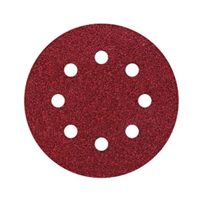 Afbeelding van Wolfcraft 021222 Excenterschuurpapier Met klittenband, Geperforeerd Korrelgrootte 60 (Ø) 115 mm 25 stuk(s)
