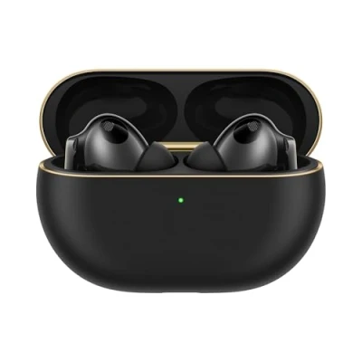 Afbeelding van HUAWEI FreeBuds Pro 4 Headphones, Bluetooth Premium geluid, Stabiele &amp; heldere gesprekken, Intelligent Dynamic ANC, Silver String Design, 33 uur van luisterplezier, iOS Android, Zwart