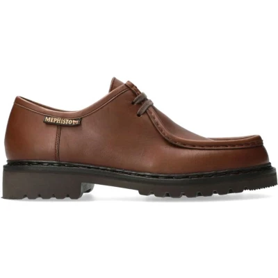 Afbeelding van Mephisto Peppo heren veterschoen bruin maat 39 (EU) 6 (UK)