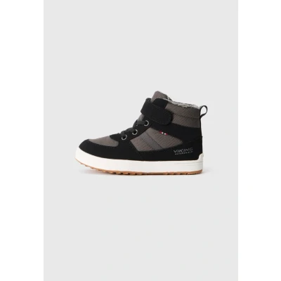 Afbeelding van Viking Lucas Mid Warm Wp 1v Snow Boot voor jongens, Black Charcoal., 40 EU