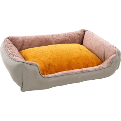 Afbeelding van Flamingo Mand oddi rechthoekig oker 80 x 67 22 cm