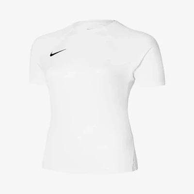 Afbeelding van Nike Dames Short Sleeve Top W Nk Df Strke Iii Jsy Ss, Wit/Wit/Zwart, DR0909 100, M