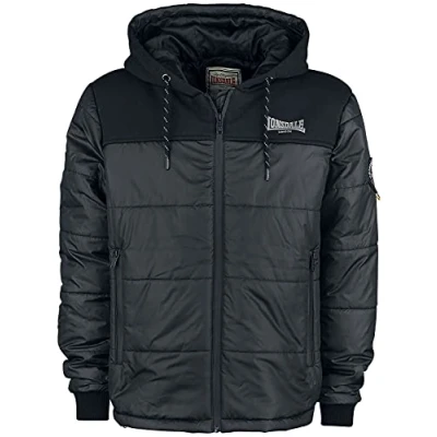 Afbeelding van Lonsdale Heren winterjas met capuchon regular fit BOTALLACK