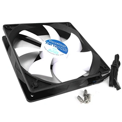 Afbeelding van AABCOOLING Super Silent Fan 12 PWM and Efficient 120mm with 4 Anti vibration Pads Control, CPU Fan, PC Case 12cm, 12V 10 19 dB(A)