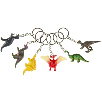 Afbeelding van Dino sleutelhanger per 12 stuks