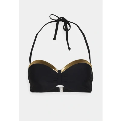 Afbeelding van Lascana Beugelbikinitop in bandeaumodel Elodie met trendy materiaalelement