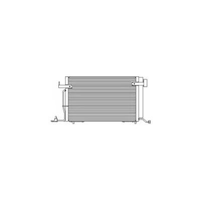 Afbeelding van Condensor, airconditioning DELPHI TSP0225176