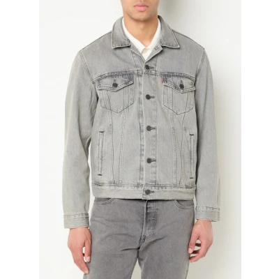 Afbeelding van Levi&#039;s THE Trucker Jacket Unisex Spijkerjas, Heren, Maat: XS, Goosebumps