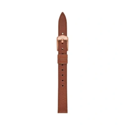 Afbeelding van Fossil dames Horlogeband van leer S121028 in de kleur Cognac
