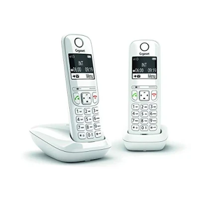 Afbeelding van GIGASET vaste telefoon AS690 Duo wit