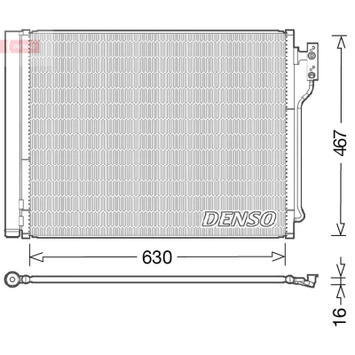Afbeelding van Denso Airco condensor DCN05031