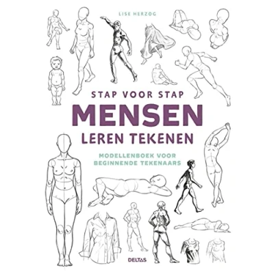Afbeelding van Deltas stap voor mensen leren tekenen (ISBN:9789044758504)