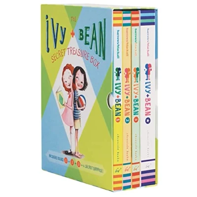 Afbeelding van Ivy and Bean&#039;s Treasure Box: (Beginning Chapter Books, Funny Books for Kids, Kids Book Series) (Ivy &amp; Bean Bundle Set)