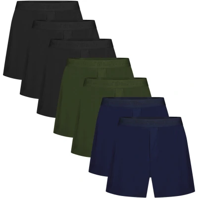 Afbeelding van Bamboo Basics 7 pak wijde heren bamboe boxershorts Kay S