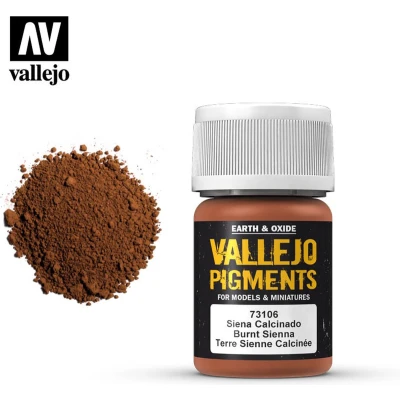 Afbeelding van Vallejo Pigment Burnt Siena 35ml 73106